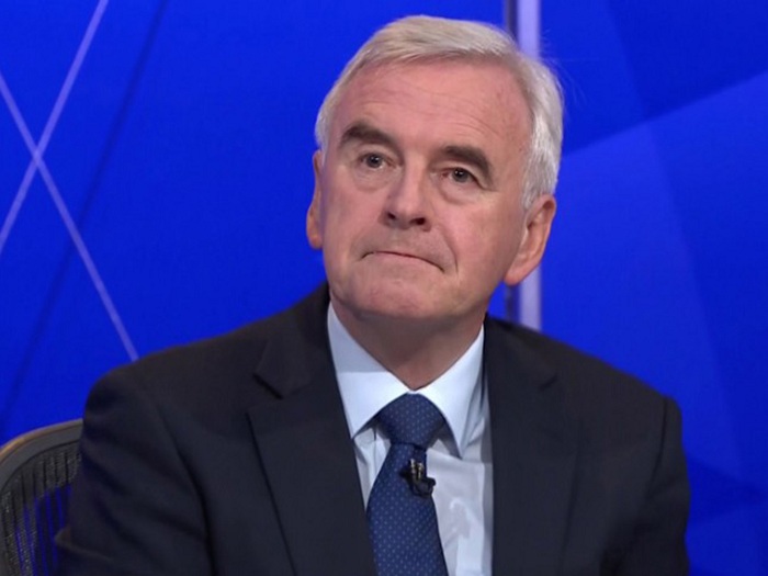 John McDonnell vows `£10 real living wage in 2020`
